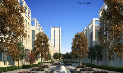 35畝小區聯排茄子视频APP官网園林式辦公